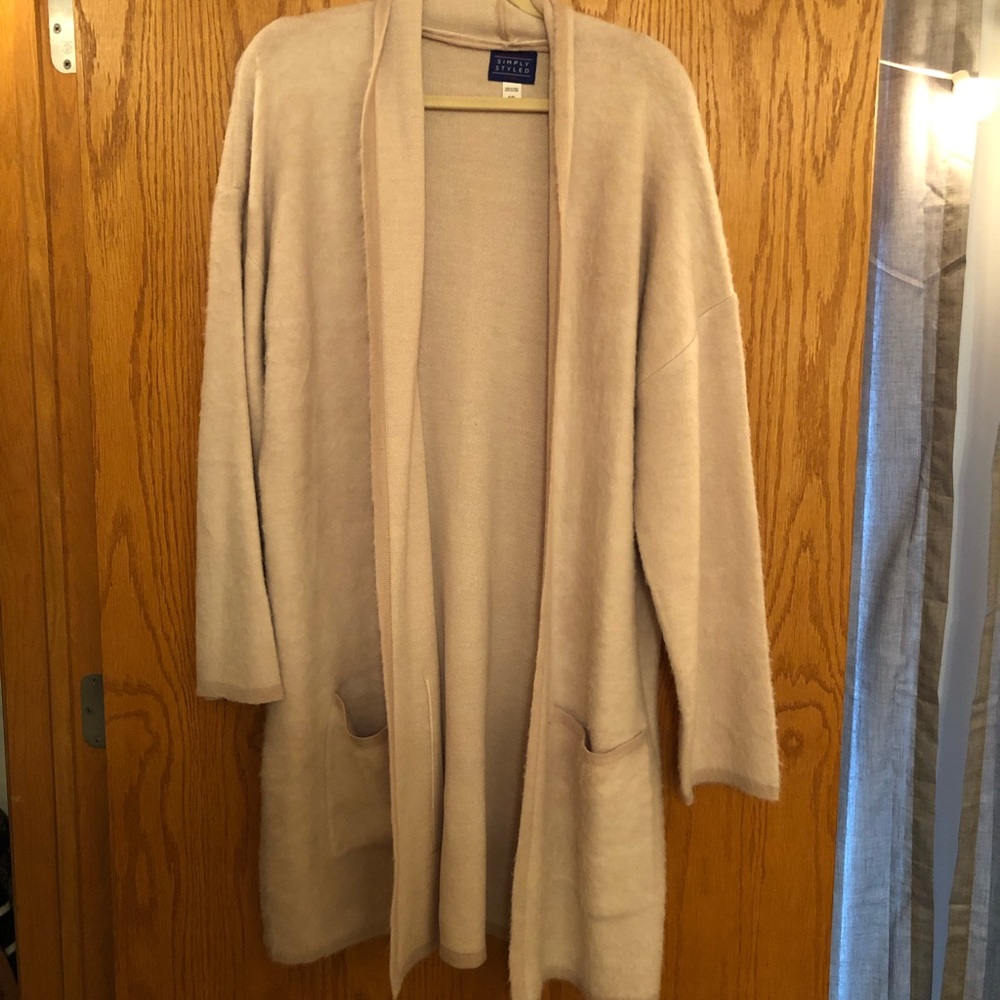 Long Pink Cardigan/Jacket